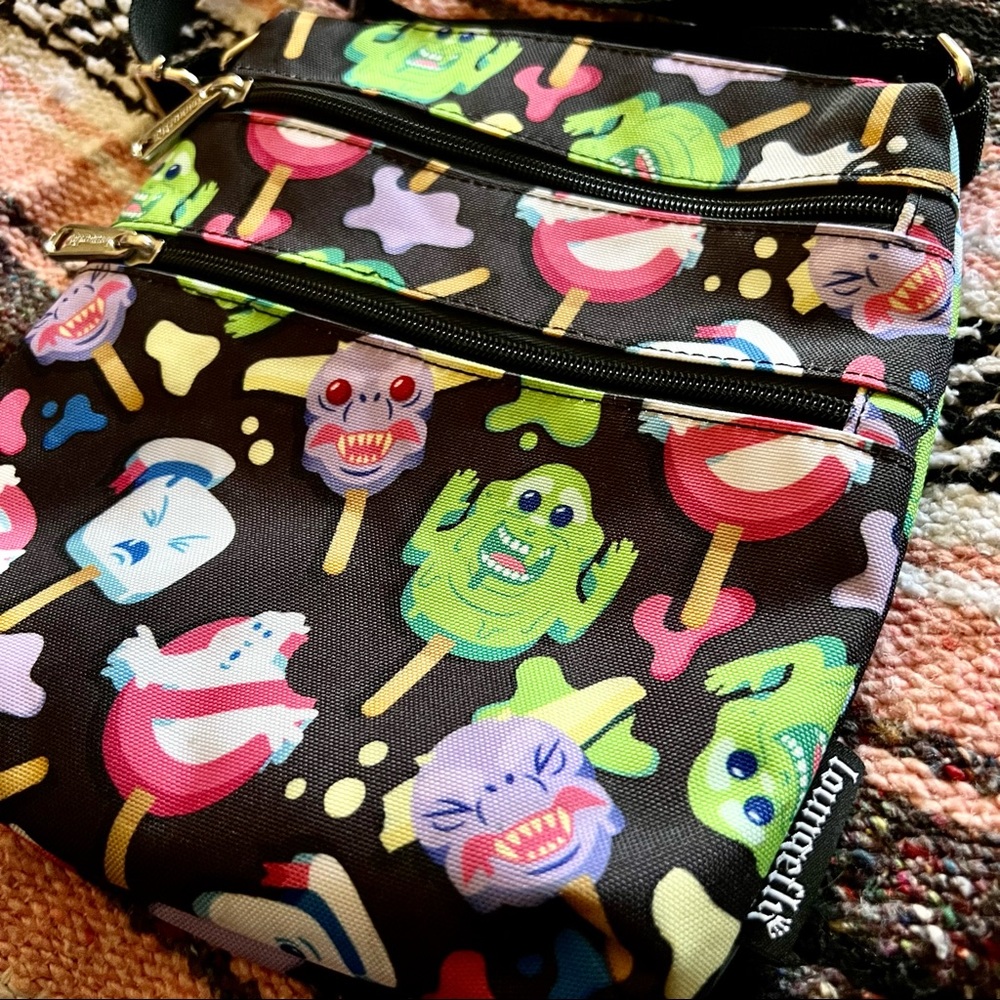 Loungefly Ghostbusters Ghost Candy Crossbody Shou… - image 2